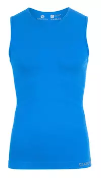 Рубашка Stark Soul Seamless Tanktop Unterzieh Shirt rmellos, синий