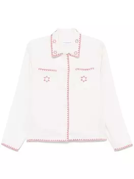 Рубашка Stars Pisan Maison Labiche, белый