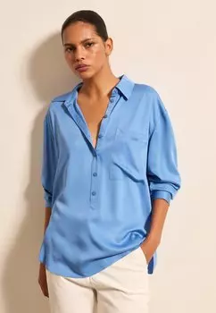 Рубашка Stefanel, синий