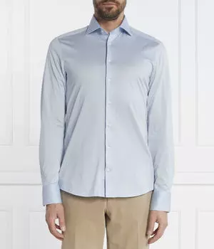 Рубашка Stenstrms Slim Fit, голубой