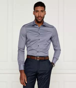 Рубашка Stenstrms Slim Fit, синий