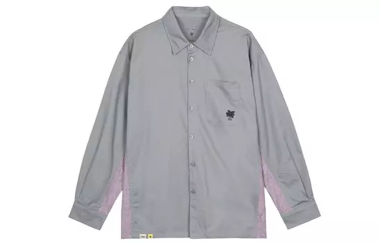 Рубашка Steven Harrington X Skateboard мужская серая Lining, серый