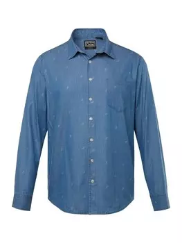 Рубашка STHUGE, цвет blue denim
