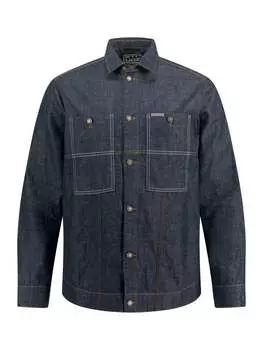 Рубашка STHUGE, цвет dark blue denim