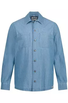 Рубашка STHUGE, цвет light blue