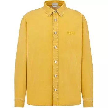 Рубашка Stone Island X мужская желтая Dior, желтый