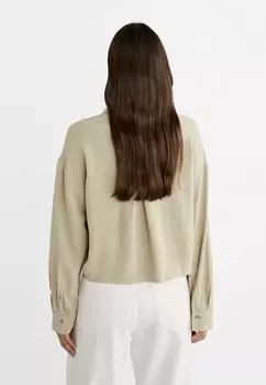 Рубашка Stradivarius, хаки
