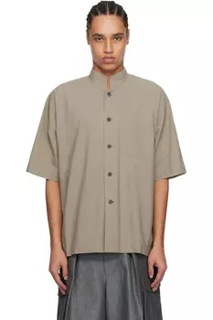 Рубашка Streamline Homme Pliss Issey Miyake, серый