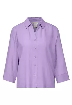 Рубашка STREET ONE Blouse, лавандовый