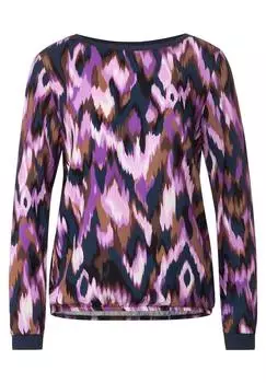 Рубашка Street One, цвет deep pure lilac