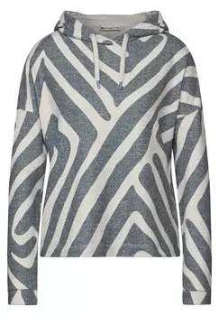 Рубашка STREET ONE, цвет Light grey/Dark grey