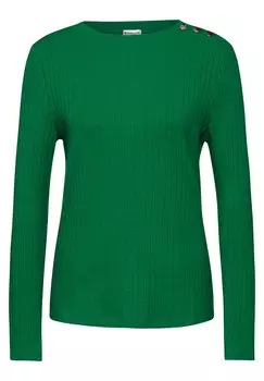 Рубашка STREET ONE, цвет mottled green