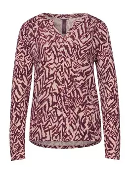 Рубашка STREET ONE, цвет Pastel red/Dark red