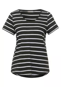 Рубашка STREET ONE Gerda, темно-зеленый