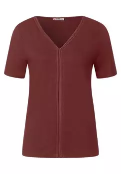 Рубашка STREET ONE, коричневый