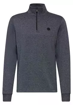 Рубашка Street One MEN, пятнистый серый