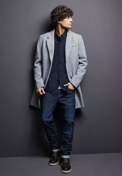 Рубашка Street One MEN, синий