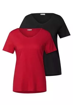 Рубашка STREET ONE, разноцветный