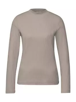 Рубашка STREET ONE, темно-бежевый