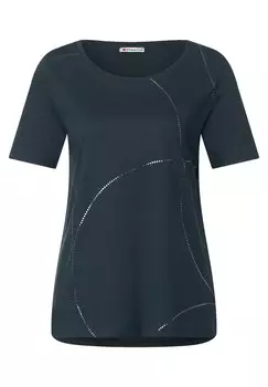 Рубашка STREET ONE, темно-зеленый