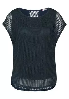 Рубашка STREET ONE, темно-зеленый