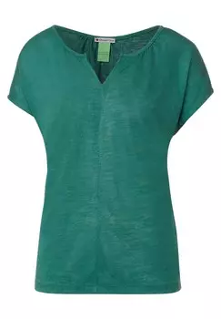 Рубашка STREET ONE, зеленый