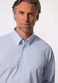 Рубашка STREIFEN BUTTONDOWN KRAGEN COMFORT FIT BOSTON PARK, светло-голубой