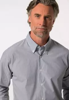 Рубашка STREIFEN BUTTONDOWN KRAGEN COMFORT FIT BOSTON PARK, черный