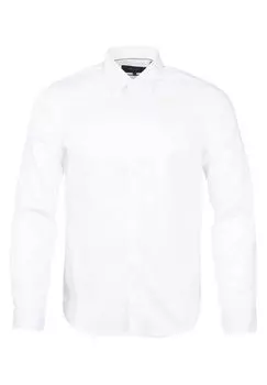 Рубашка стрейч слим Ted Baker, белый