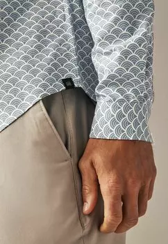 Рубашка Stretch Oxford Next, синяя