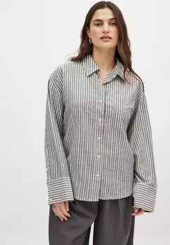 Рубашка STRIPE NA-KD, серый