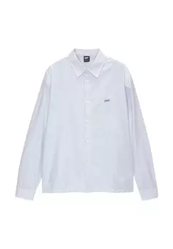 Рубашка STRIPED CROPPED PULL&BEAR, белый