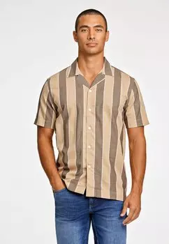 Рубашка STRIPED Lindbergh, цвет deep stone