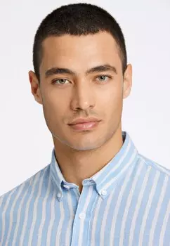 Рубашка Striped Lindbergh, синяя