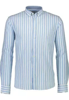 Рубашка Striped Lindbergh, синяя