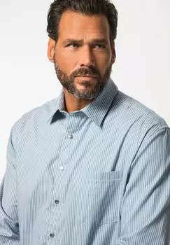 Рубашка STRIPED LONG SLEEVE MODERN FIT JP1880, светло-голубой