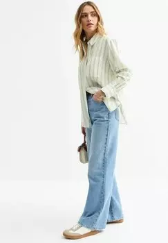 Рубашка STRIPED LONG SLEEVE New Look, цвет Green Pattern