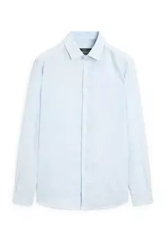 Рубашка STRIPED Massimo Dutti, белый