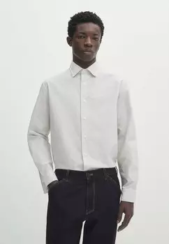Рубашка STRIPED Massimo Dutti, бежевый