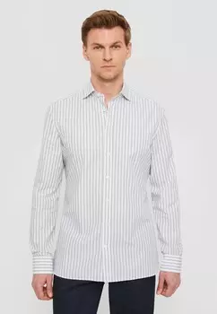 Рубашка STRIPES Hackett London, серый