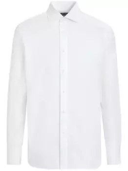 Рубашка строгого кроя Zegna, белый