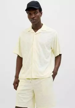 Рубашка STRUKTURIERT Jack & Jones, кремовый