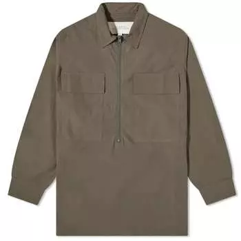 Рубашка Studio Nicholson Fann с молнией до половины