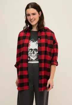 Рубашка Studio Untold, ярко-красный