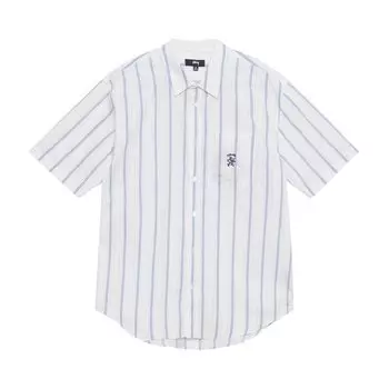Рубашка Stussy Boxy Short-Sleeve 'White', белый