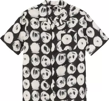 Рубашка Stussy Hand Drawn Dot Shirt 'Black', черный