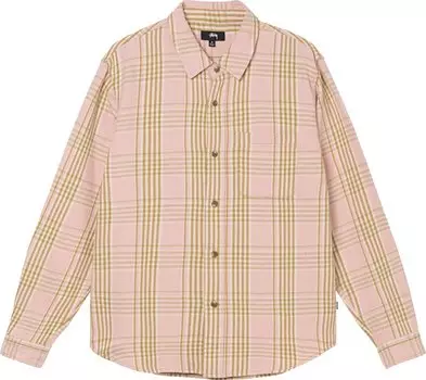 Рубашка Stussy Laguna Plaid Shirt 'Pink', розовый