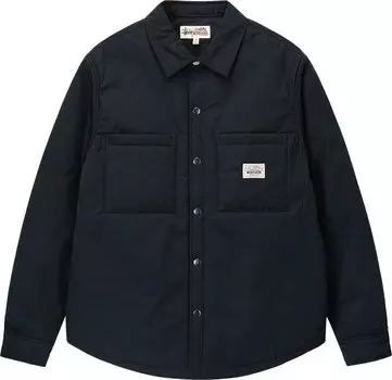 Рубашка Stussy Padded Tech Over Shirt 'Black', черный