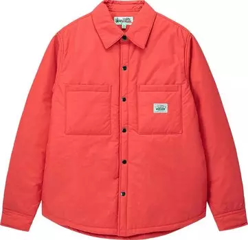 Рубашка Stussy Padded Tech Over Shirt 'Red', красный