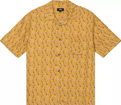 Рубашка Stussy Paisley Tears Shirt 'Mustard', желтый